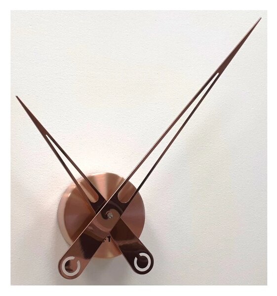 Designové nástěnné hodiny Future Time FT9650CO Hands copper 60cm