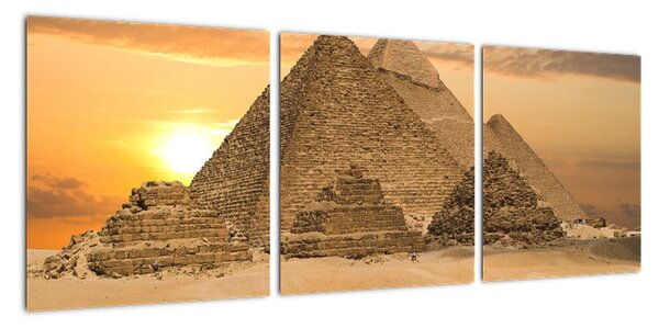 Obraz pyramid (90x30cm)