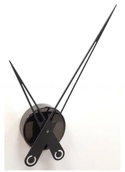 Designové nástěnné hodiny Future Time FT9650TT Hands titanium grey 60cm