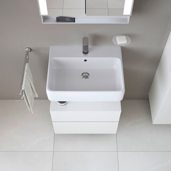 Duravit Qatego skříňka 59x47x59 cm pod umyvadlo závěsná bílá QA4393022220010