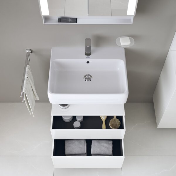 Duravit Qatego skříňka 59x47x59 cm pod umyvadlo závěsná bílá QA4393022220010