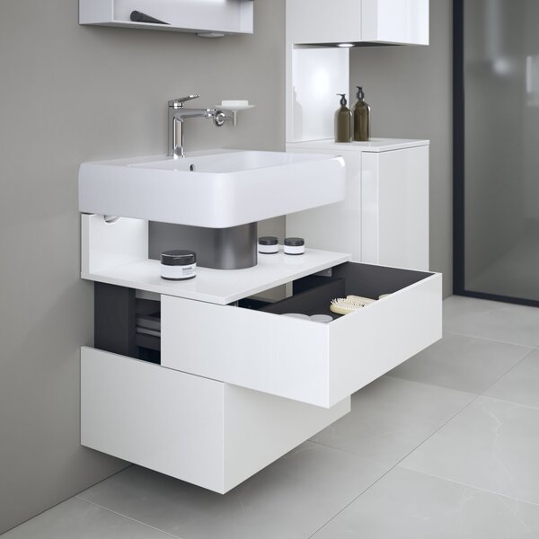 Duravit Qatego skříňka 59x47x59 cm pod umyvadlo závěsná bílá QA4393022220010
