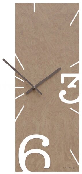 Designové hodiny 10-010 CalleaDesign Greg 58cm (více variant dýhy) Dýha wenge - 89