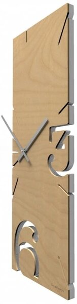 Designové hodiny 10-010 CalleaDesign Greg 58cm (více variant dýhy) Dýha wenge - 89