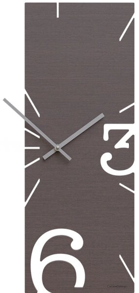 Designové hodiny 10-010 CalleaDesign Greg 58cm (více variant dýhy) Dýha wenge - 89