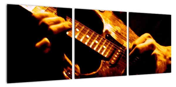 Obraz elektrické kytary (90x30cm)