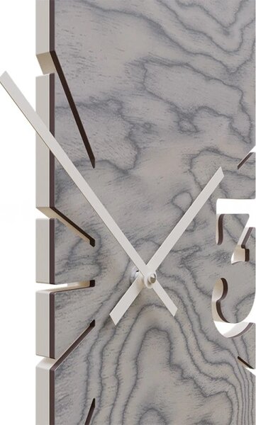 Designové hodiny 10-010 CalleaDesign Greg 58cm (více variant dýhy) Dýha wenge - 89