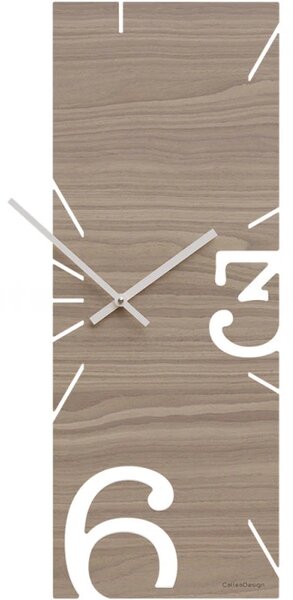 Designové hodiny 10-010 CalleaDesign Greg 58cm (více variant dýhy) Dýha wenge - 89