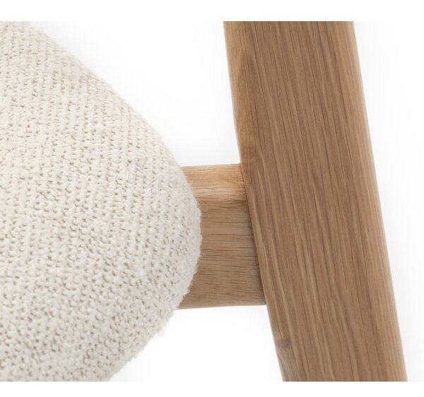 Jídelní židle v krémovo-přírodní barvě Elim – Unique Furniture