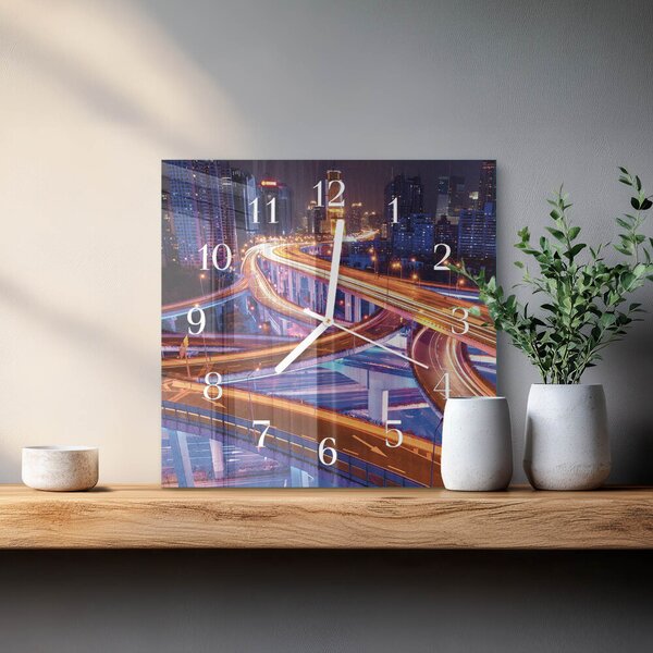 Skleněné hodiny Převod zskb-30x30-00085124