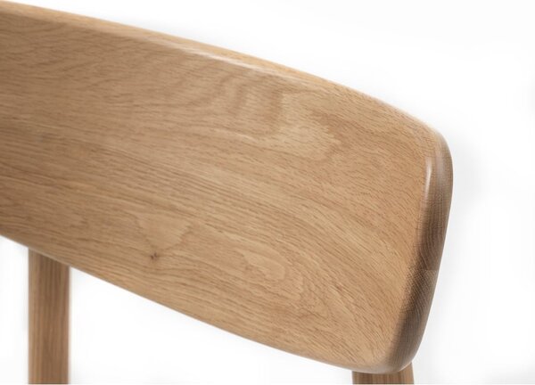 Jídelní židle v krémovo-přírodní barvě Elim – Unique Furniture