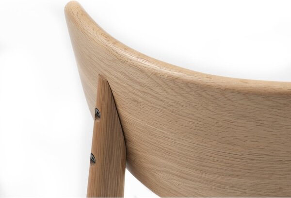 Jídelní židle v krémovo-přírodní barvě Elim – Unique Furniture