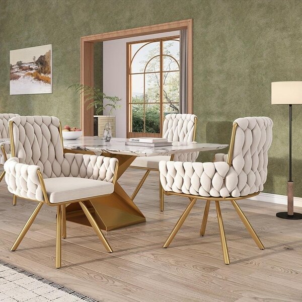 Křeslo - Židle - Jídelní židle - Pohovka - Kuchyňská židle - Bílá barva - Ergonomický design