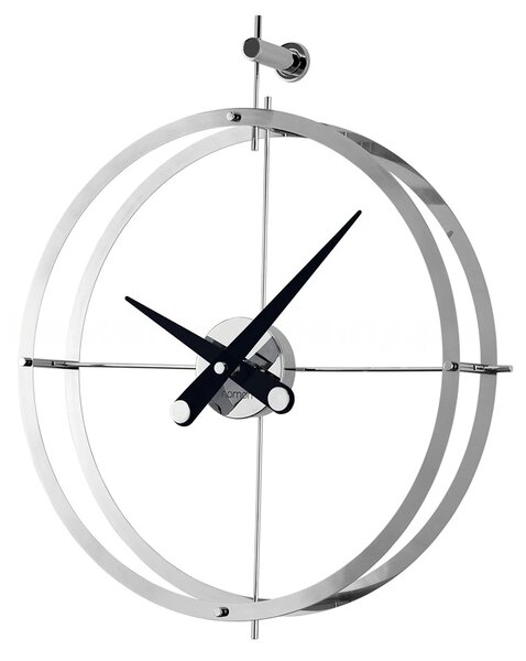 Designové nástěnné hodiny Nomon Dos Puntos I black 55cm