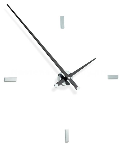 Designové nástěnné hodiny Nomon Tacon 4L black 100cm
