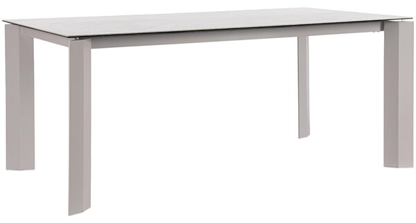 Bizzotto Šedý keramický zahradní stůl Otavio 180 x 95 cm