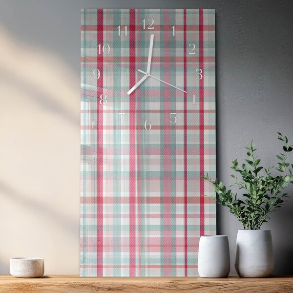 Skleněné hodiny vertikální Síť zsppb-30x60-00091242