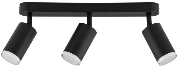 Nova Luce Černé kovové bodové světlo Mao 38 cm