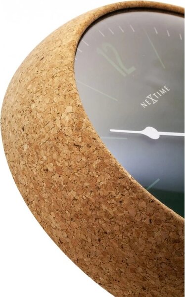 Designové nástěnné hodiny 3509gn Nextime Cork 30cm