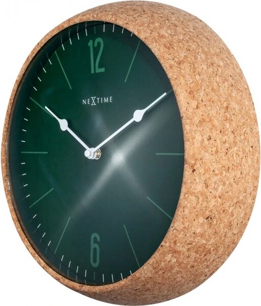 Designové nástěnné hodiny 3509gn Nextime Cork 30cm