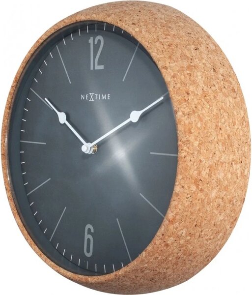 Designové nástěnné hodiny 3509gs Nextime Cork 30cm