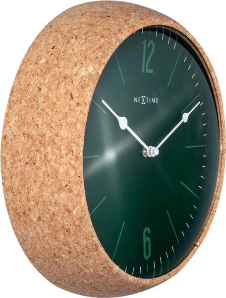 Designové nástěnné hodiny 3509gn Nextime Cork 30cm