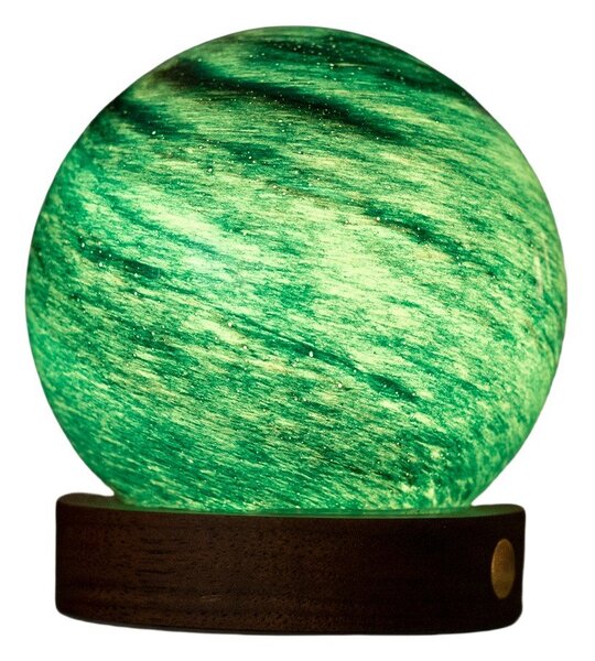 Tmavě hnědá/v tmavě přírodní barvě světelná dekorace na USB ø 8 cm Stellar Ocean – Gingko