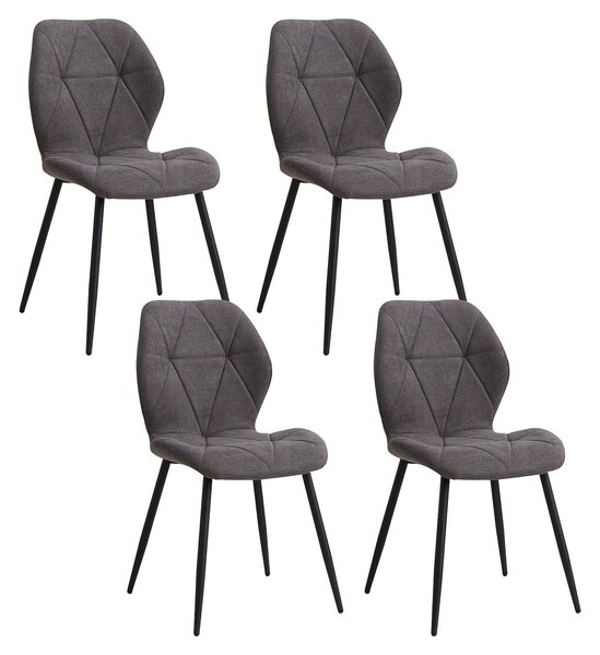 Jídelní židle - Židle - Židle s opěradlem ve tvaru sedáku - Židle k jídelnímu stolu - Židle s područkami - Ergonomická opěrka zad