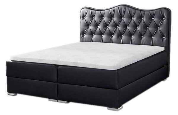 Čalouněná postel ALADIN + topper, 180x200, madryt 1100