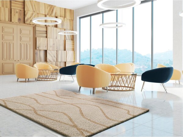 Krémový koberec 80x150 cm Routa – Universal