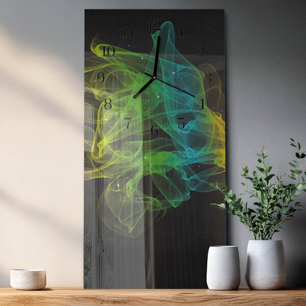 Skleněné hodiny vertikální Vzor zsppc-30x60-00179553