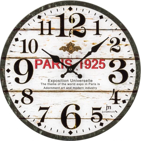 Lowell Italy Designové nástěnné hodiny 14889 Lowell 34cm