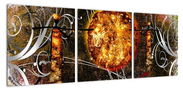 Moderní obraz (90x30cm)