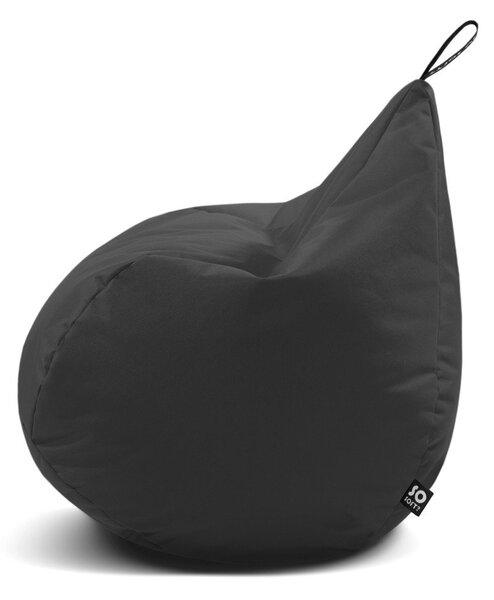 Šedý sedací vak Drop L – So Soft?