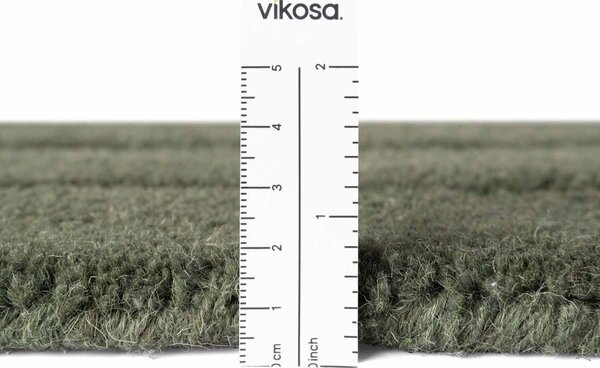 Vikosa, Kusový koberec Vikosa Arcura 106271 Dark Green kruh, 150x150 (průměr) kruh, zelená, ložnice