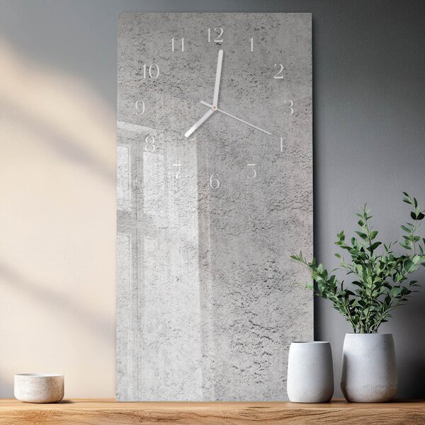 Skleněné hodiny vertikální Zeď zsppb-30x60-00087926