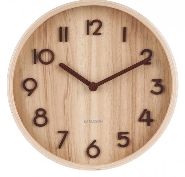 Designové nástěnné hodiny 5808WD Karlsson 22cm