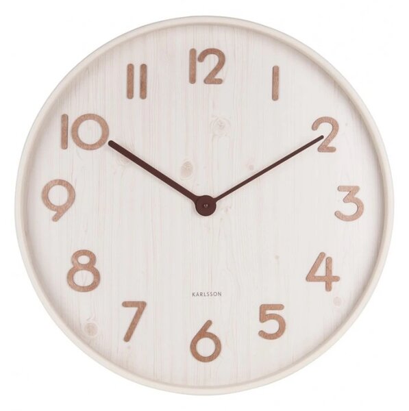 Designové nástěnné hodiny 5810WH Karlsson 60cm