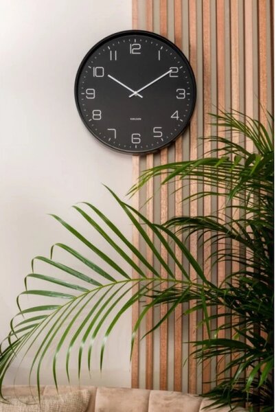 Designové nástěnné hodiny 5751BK Karlsson 40cm