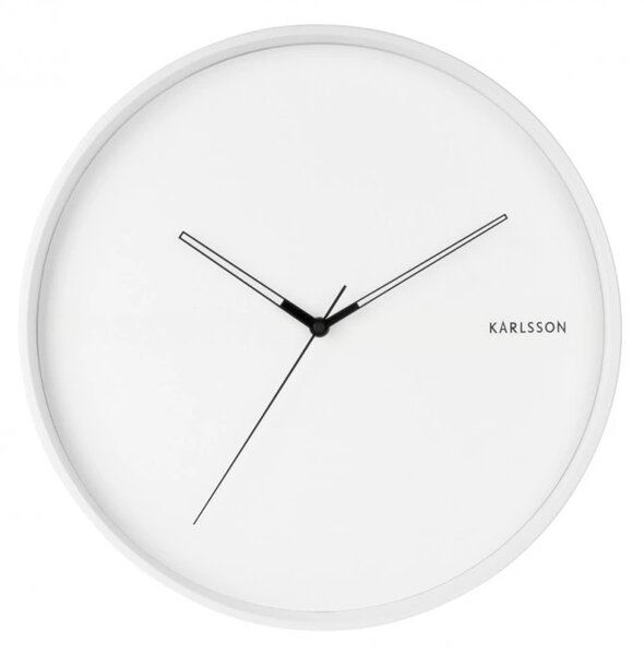 Designové nástěnné hodiny 5807WH Karlsson 40cm