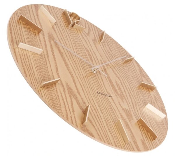 Designové nástěnné hodiny 5697WD Karlsson 50cm