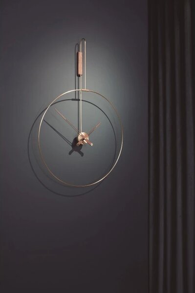 Designové nástěnné hodiny Nomon Daro Gold 108cm