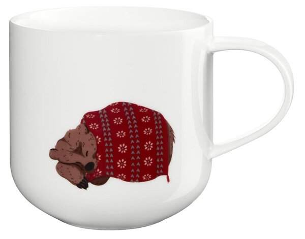 Porcelánový hrnek COPPA WINTER ANIMALS medvěd 400 ml ASA Selection