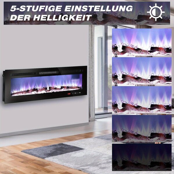 Elektrické topení – Atmosférické topení – Vestavěné topení – Nástěnné topení – Samostatně stojící topení – Výkon 2000 W