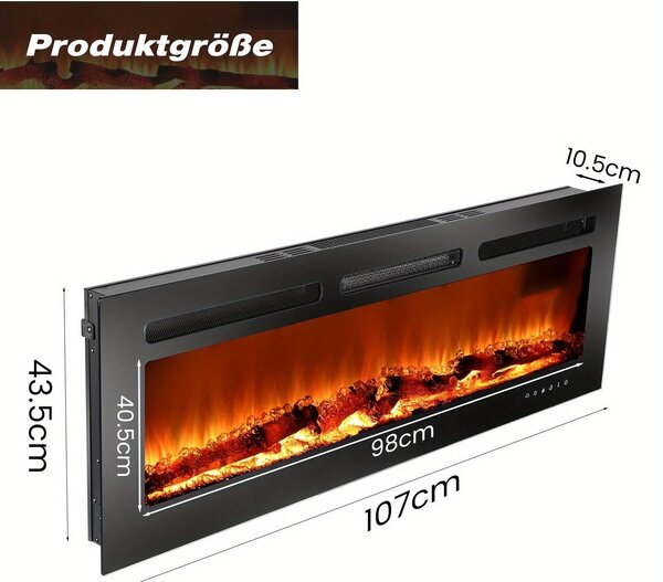 Elektrické topení – Atmosférické topení – Vestavěné topení – Nástěnné topení – Samostatně stojící topení – Výkon 2000 W