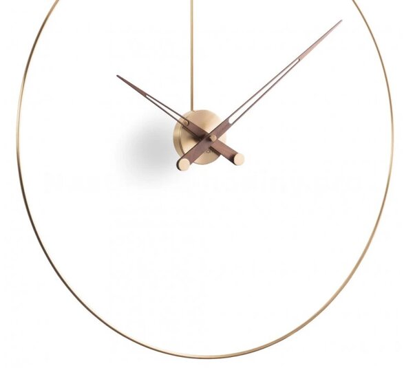 Designové nástěnné hodiny Nomon Daro Gold 108cm