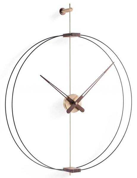 Designové nástěnné hodiny Nomon Barcelona Gold Small 76cm