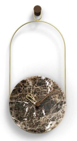 Designové nástěnné hodiny Nomon Eslabon Emperador 68cm