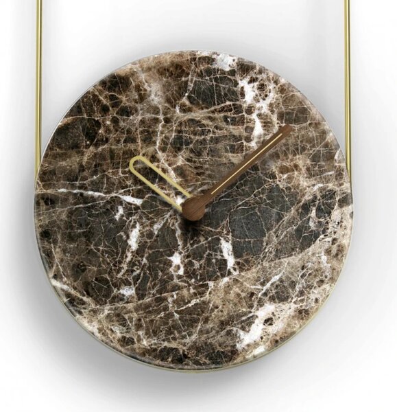 Designové nástěnné hodiny Nomon Eslabon Emperador 68cm