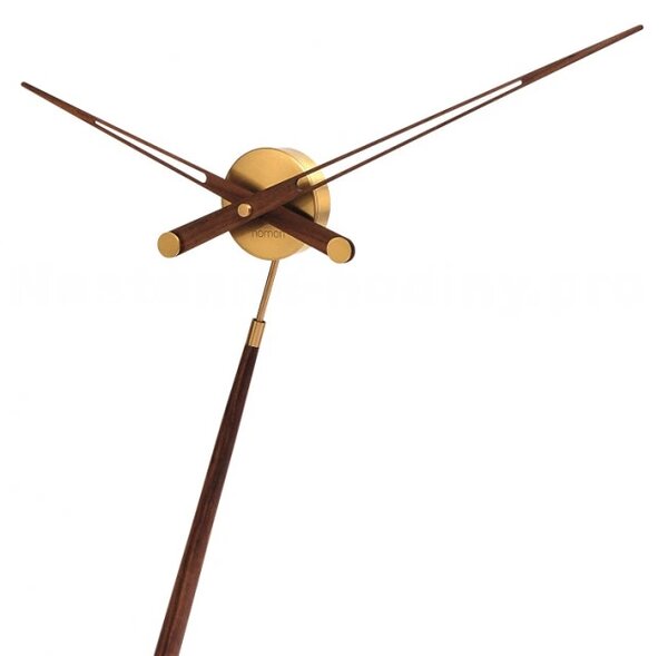 Designové podlahové hodiny Nomon Pisa Gold N 150cm
